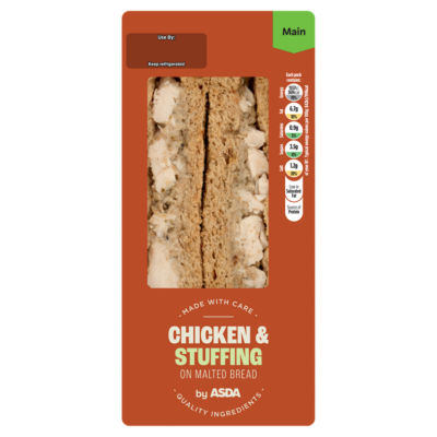 Asda Chicken & Stuffing Sandwich