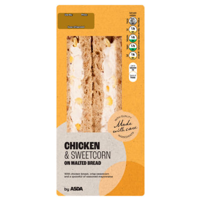 ASDA Chicken & Sweetcorn Sandwich