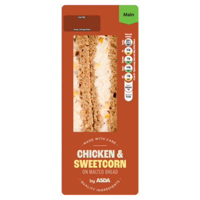 ASDA Chicken & Sweetcorn Sandwich