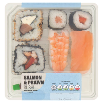ASDA ASDA Salmon & Prawn Sushi Medium Pack