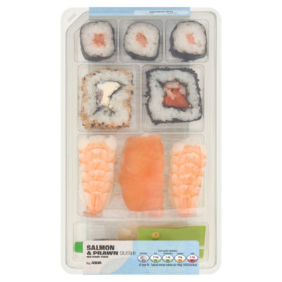 ASDA Salmon & Prawn Sushi Large Pack