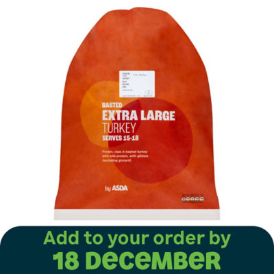 ASDA Basted Extra Large British Turkey