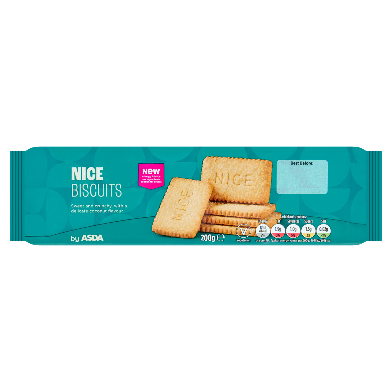 Coconut Flavour Sweet Biscuits 200g
