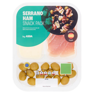 ASDA Serrano Ham Snack Pack 100g