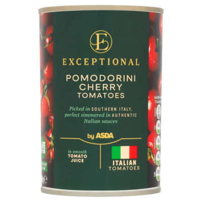 Exceptional by ASDA Pomodorini Cherry Tomatoes 400g