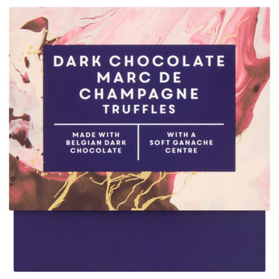 ASDA Extra Special Dark Chocolate Marc de Champagne Truffles 125g