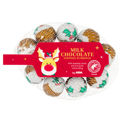 ASDA Milk Chocolate Popping Puddings 100g