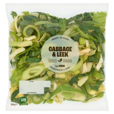 ASDA Cabbage & Leek 200g
