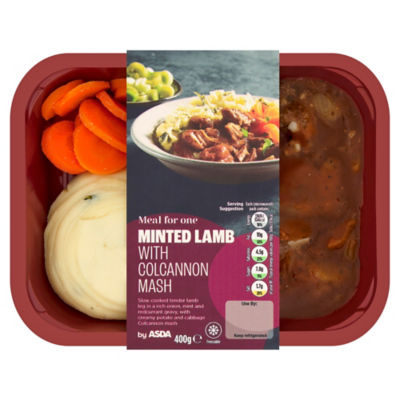 ASDA Minted Lamb with Colcannon Mash 400g