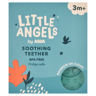 LITTLE ANGELS by ASDA Little Angels Soothing Teether 3m+