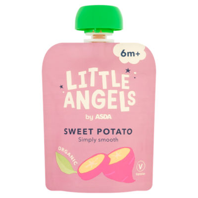 LITTLE ANGELS by ASDA Little Angels Organic Sweet Potato 6m+ 70g