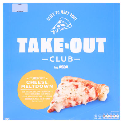 Takeout Club by ASDA Take-Out Club Stuffed Crust Cheese Meltdown 598g