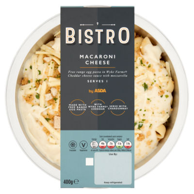 Bistro by ASDA Macaroni Cheese 400g