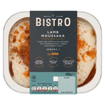 Bistro by ASDA Lamb Moussaka 400g