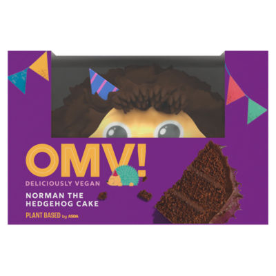 OMV! Deliciously Vegan Plant Based OMV! Norman the Hedgehog Cake