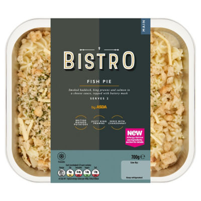 Bistro by ASDA Fish Pie 700g
