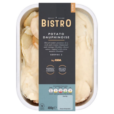 Bistro by ASDA Potato Dauphinoise 400g