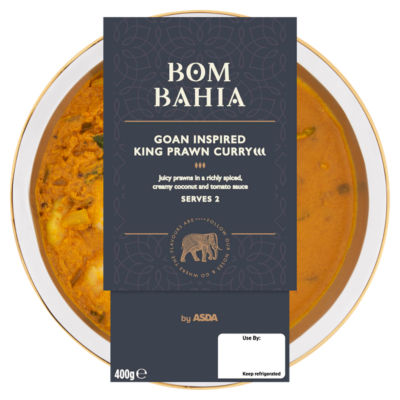 Bom Bahia by ASDA Goan Inspired King Prawn Curry 400g