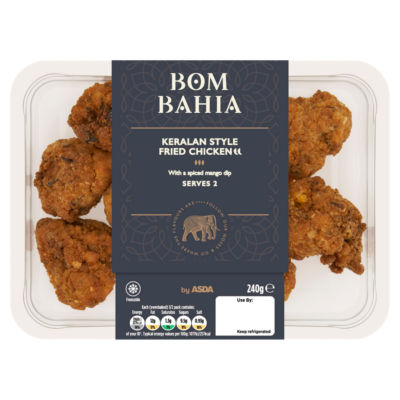 Bom Bahia by ASDA Keralan Style Fried Chicken 240g