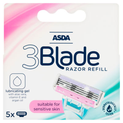 ASDA 3 Blade Razor Refill