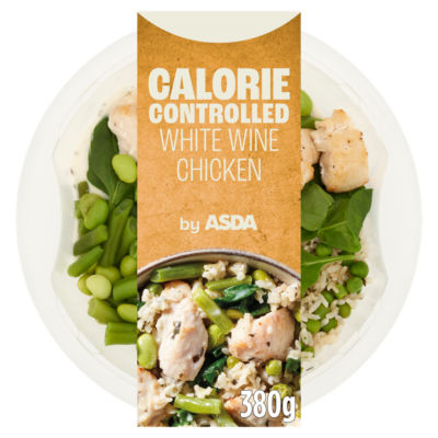The Health Menu by ASDA Calorie Controlled White Wine Chicken 380g