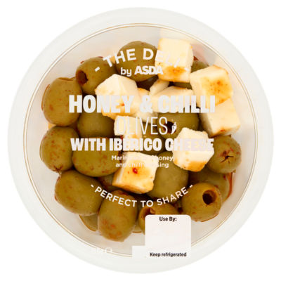 ASDA Marinated Honey & Chilli Olives with Cheese 150g