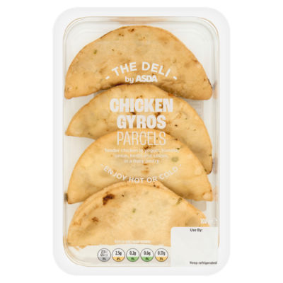 ASDA The Deli by  Chicken Gyros Parcels 108g