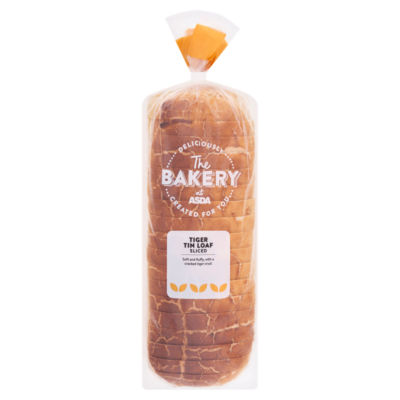 The BAKERY at ASDA The Bakery Sliced Tiger Tin Loaf 800g
