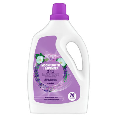 ASDA Moonflower & Lavender 2 in 1 Laundry Liquid 70 Washes