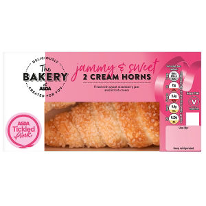 The BAKERY at ASDA 2 Cream Horns