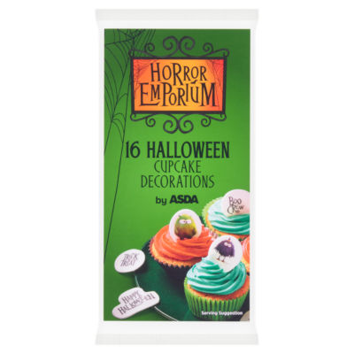ASDA Horror Emporium 16 Halloween Cupcake Decorations