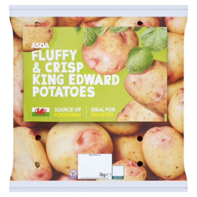 ASDA Fluffy & Crisp King Edward Potatoes 2kg