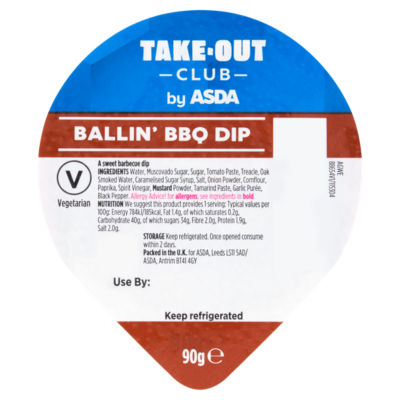 Takeout Club by ASDA Classic Crust BBQ Meatballer 480g