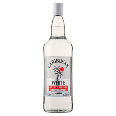 ASDA Caribbean White Spirit Drink 1 Litre