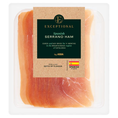 Exceptional by ASDA Spanish Serrano Ham 100g