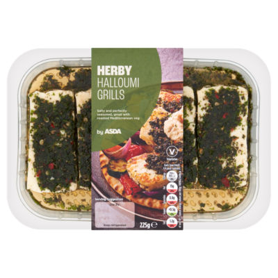 ASDA Herby Halloumi Grills 225g