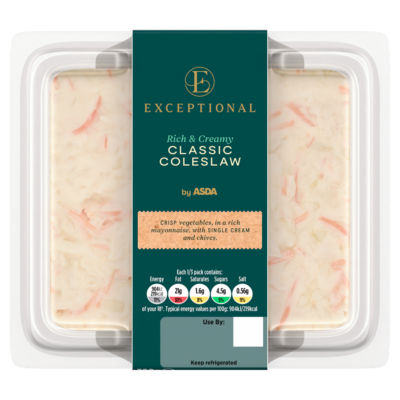 Exceptional by ASDA Classic Coleslaw 300g