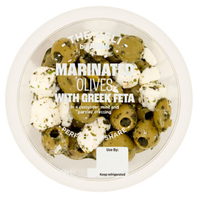 ASDA Marinated Olives with Greek Feta 150g