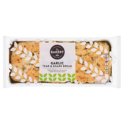 The BAKERY at ASDA Cheese & Garlic Tear & Share Bread 230g