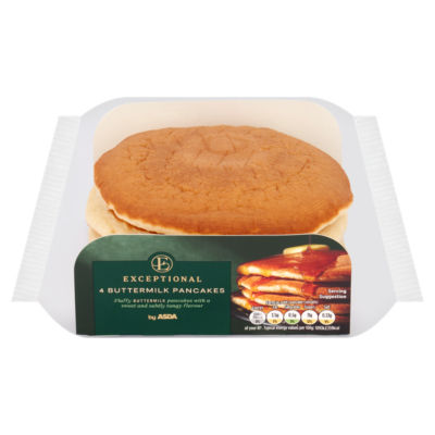 Exceptional by ASDA 4 Buttermilk Pancakes