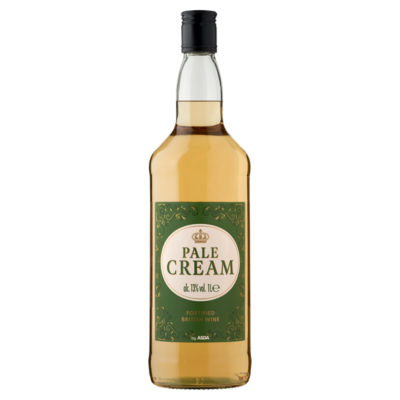 ASDA Pale Cream Fortified British Wine 1 Litre