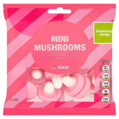 ASDA Mini Mushrooms 50g - ASDA Groceries