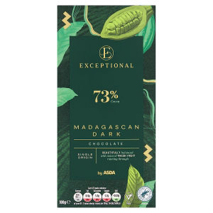 ASDA Extra Special Exceptional by  Madagascan Dark Chocolate 100g