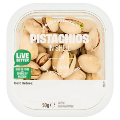 ASDA Pistachios in Shell 50g