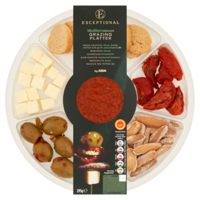 Exceptional by ASDA Mediterranean Grazing Platter 295g