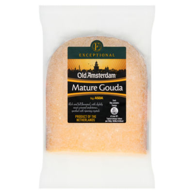 Exceptional By Asda Old Amsterdam Mature Gouda 150G