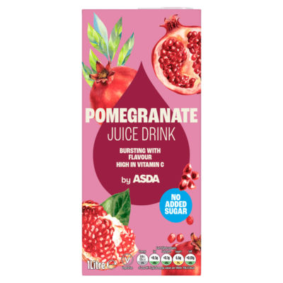 ASDA Pomegranate Juice Drink 1 Litre