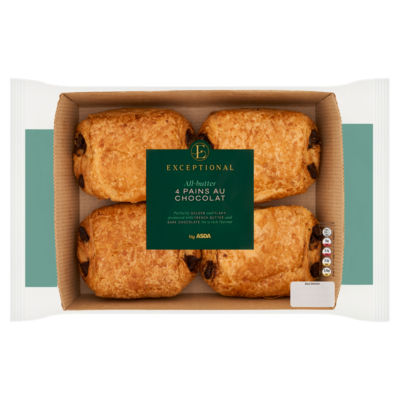 Exceptional by ASDA 4 All-Butter Pains Au Chocolat