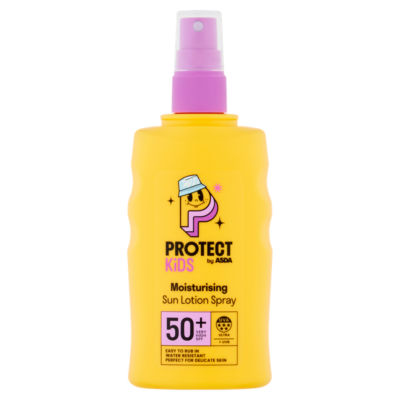 ASDA Protect Kids Sun Lotion Spray SPF50+ Very High 200ml