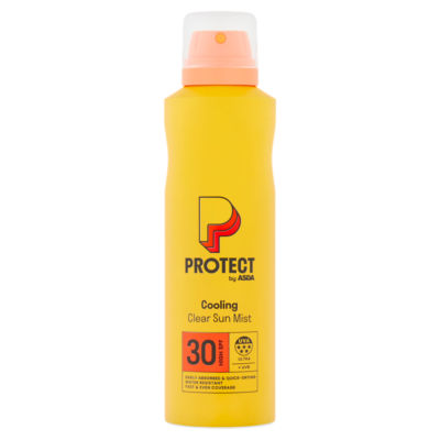 ASDA Protect by  High SPF 30 Clear Sun Mist 200ml